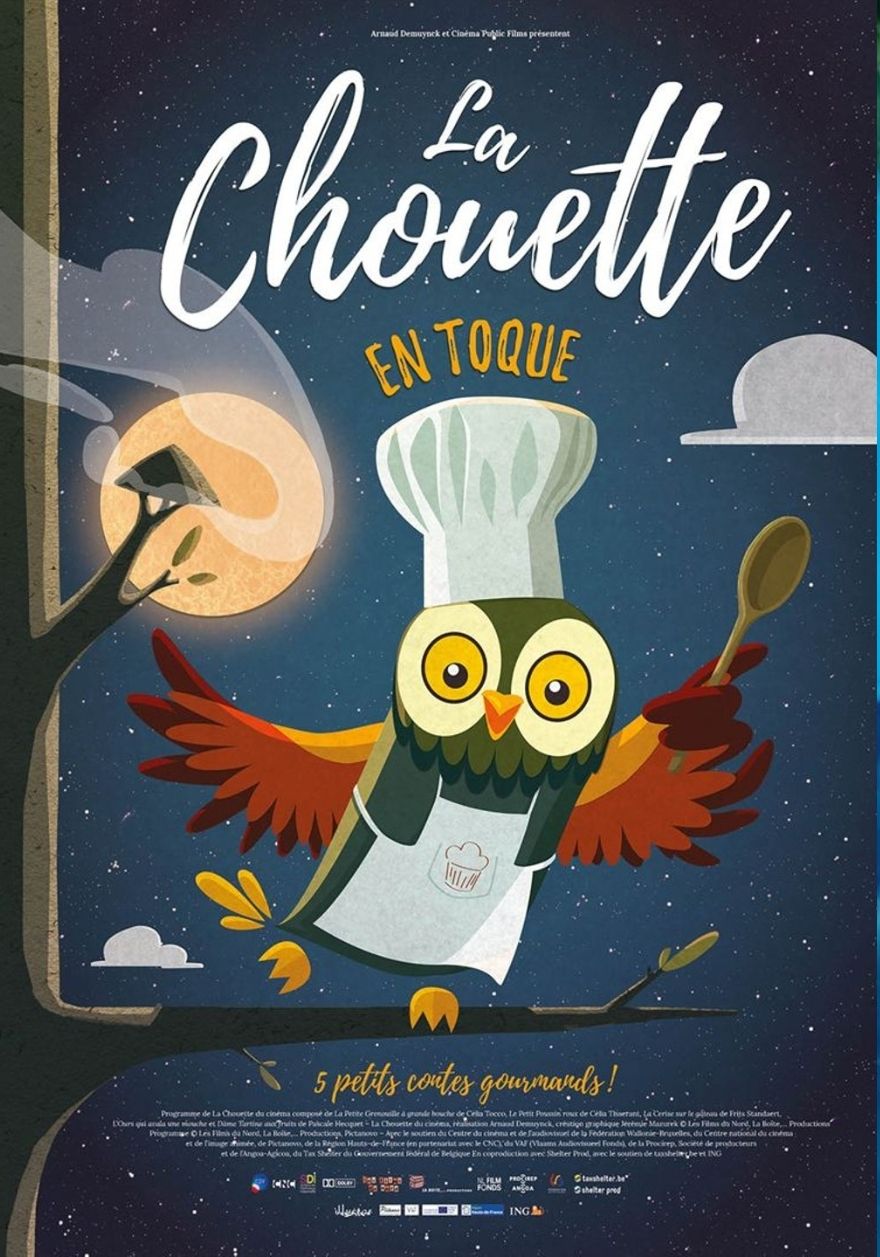 Affiche La chouette en toque