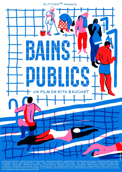 Affiche Bains publics